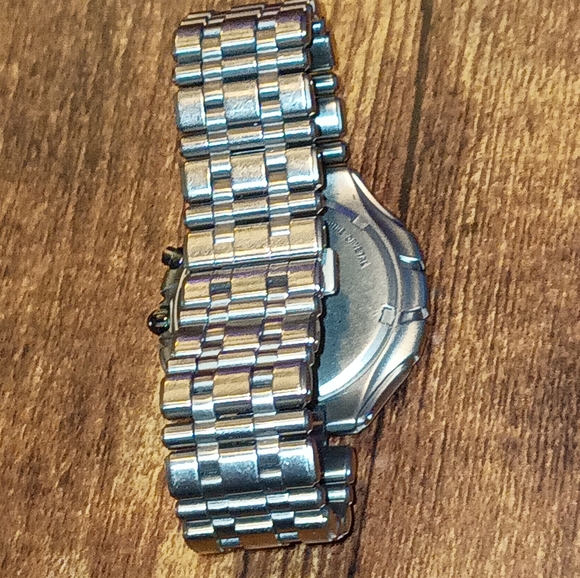 Seiko Titanium Blue Chronograph Sapphire Crystal Men's Watch - Picture 8 of 11